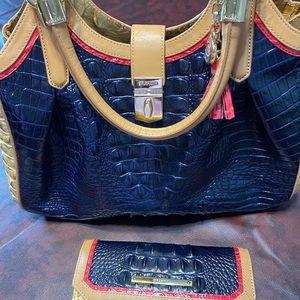 SOLD- Brahmin Eliza with checkbook wallet
